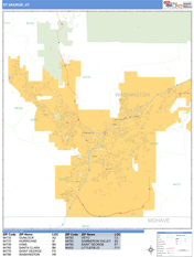 St. George Digital Map Basic Style